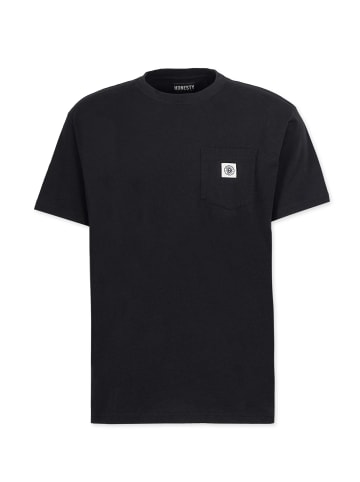 HONESTY RULES T-Shirts " Pocket " in schwarz