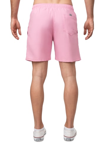 Reichstadt Herren Regular Fit Shorts Mid Waist in Light Pink
