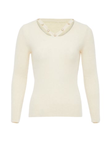 CHANI Damen Strickpullover in Beige