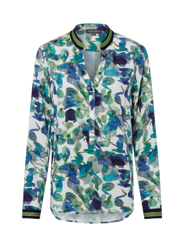 Franco Callegari Tunikabluse in türkis petrol - 0001