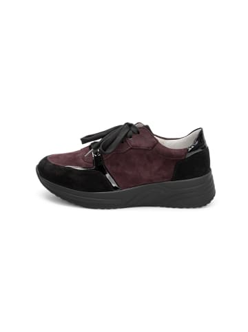 VITAFORM Samtziegenleder Sneaker in aubergine