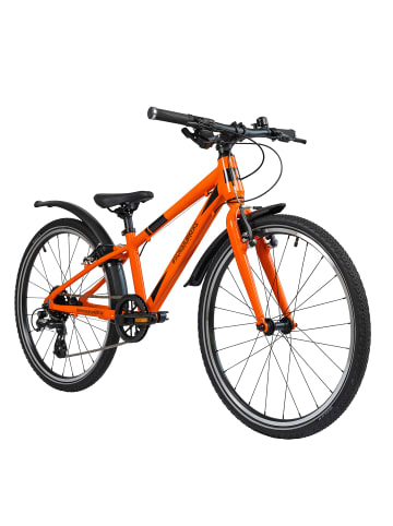 S'COOL Kinderfahrrad - Schoolbikers 24 Zoll 8-Gang | ab 8 Jahren - Orange