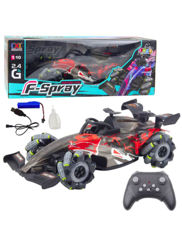 Wisam F-Spray Ferngesteuerter RC Racer 1:10 Lichter Sounds Dampf Rot