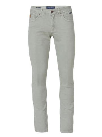 KOROSHI Colored regular fit stretch jeans. in grun