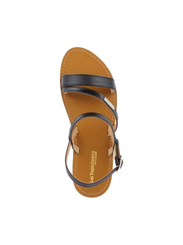 Les Tropéziennes par M Belarbi Ledersandalen Les Baden Schwarz