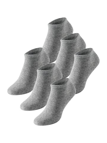 Schiesser Sneakersocken Uncover in Grau