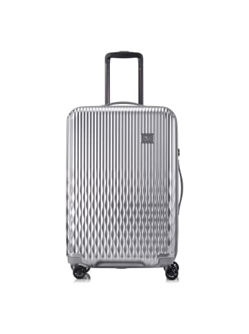 Pack Easy Flow 4 Rollen Trolley M 66 cm silver