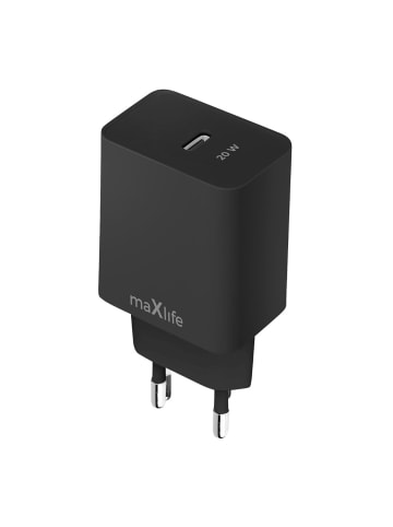 maXlife Maxlife MXTC-13-20C PD QC Ladegerät 1x USB-C 20W schwarz