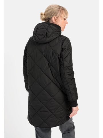 Camel Active Steppmantel aus recyceltem Polyester in Schwarz