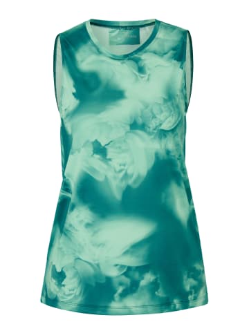 Venice Beach Tanktop VB Boom in AOP shadow rose green pond