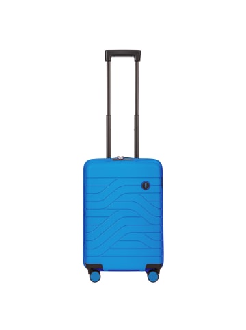 BRIC`s BY Ulisse 4-Rollen Kabinentrolley 55 cm in electric blue