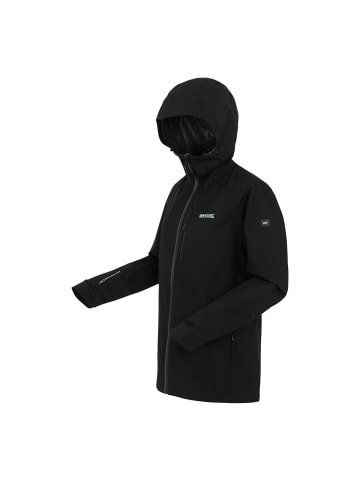 Regatta Birchdale II Funktionsjacke mit Kapuze in Schwarz