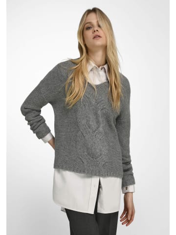 FADENMEISTER BERLIN Pullover new wool in GREY-MELANGE