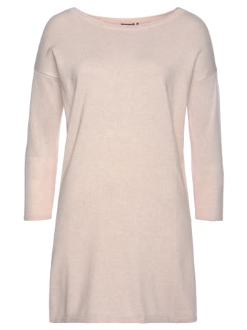 Laura Scott Longpullover in blassrosa-meliert