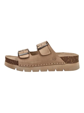 Pantoletten Beige