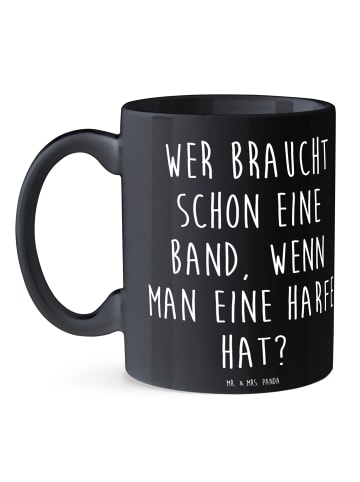 Mr. & Mrs. Panda Mug Harfenzauber mit Spruch in Schwarz