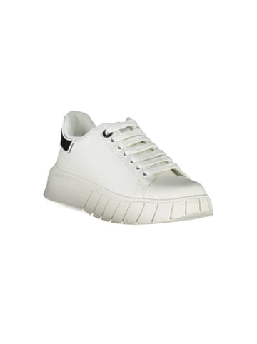 GAELLE PARIS Weiße Polyurethan-Sneaker