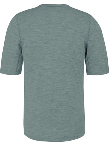 Normani Outdoor Sports Herren Merino T-Shirt Darwin in Blau