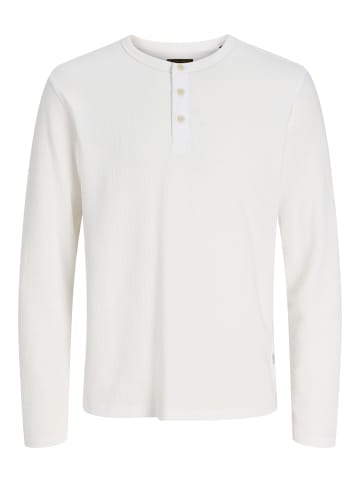 Jack & Jones Langarm-T-Shirt in Bright White