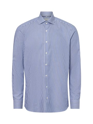 OLYMP Businesshemd in blau weiß