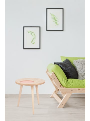 Kayoom Beistelltisch Addison III Esche in esche - rosa