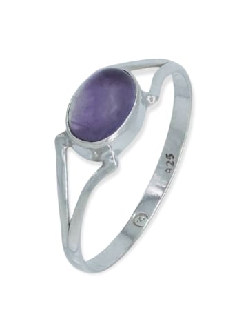 mantraroma 925er Silber - Ringe mit Amethyst