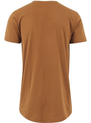 Urban Classics Urban Classics Herren Shaped Long Tee in toffee