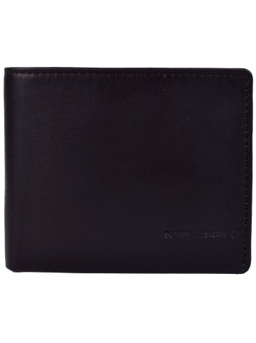 Strellson Brick Lane Myles Geldbörse RFID Schutz Leder 11 cm darkbrown