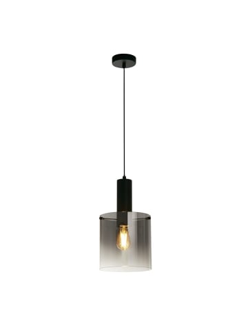 Licht-Erlebnisse Pendelleuchte (B)22 x (L)22 x (T)35 cm in Schwarz Rauchgrau