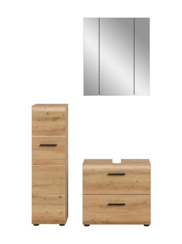 ebuy24 Badmöbelset Ice Eiche 105 x 30 cm