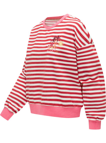 ragwear Sweater Wuss Stripes in Red