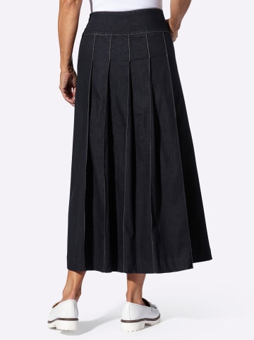 Sieh an! Jeans-Rock in dark blue