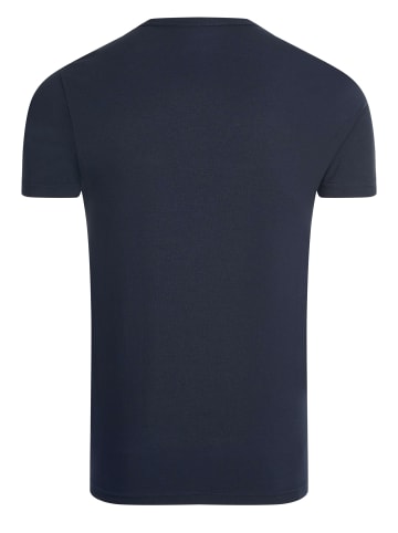 Armani Rundhals T-Shirt für Herren in blau