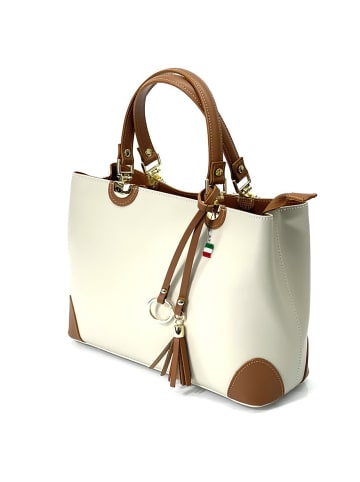 Florence Florence Handtasche, Umhängetasche beige, tan ca. 32cm