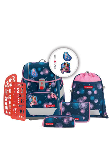 Step by Step 2in1 Plus - Schulranzen Set 6tlg. (Tractor Freddy) in Mermaid Delia