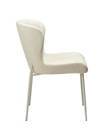 ebuy24 Esszimmerstuhl Glam Weiß 2er Set