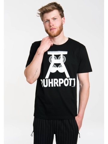 Logoshirt T-Shirt Ruhrpott Logo in schwarz