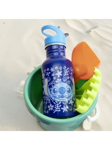 Geda Labels Trinkflasche Sport Stitch Cloudy Blue in Blau - 500ml