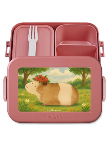Mr. & Mrs. Panda MEPAL Bentobox Meerschweinchen Weisheit Design ... in Rot Pastell