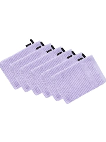 Vossen 6er Pack Waschhandschuh in iris