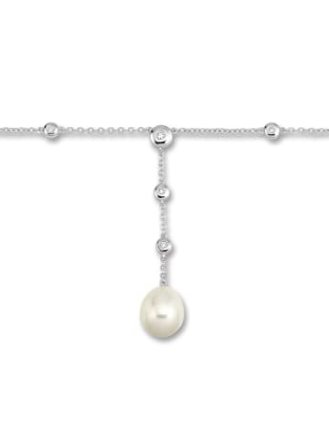 ONE ELEMENT  Zirkonia Anker Halsketten aus 925 Silber   45 cm  Ø in silber