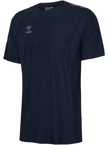 Hummel T-Shirt Hmlcima Herren in MARINE MELANGE