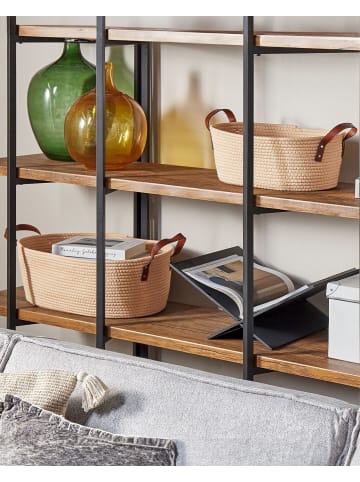 Beliani 2er-Set Korb GISSAR in Beige/Braun