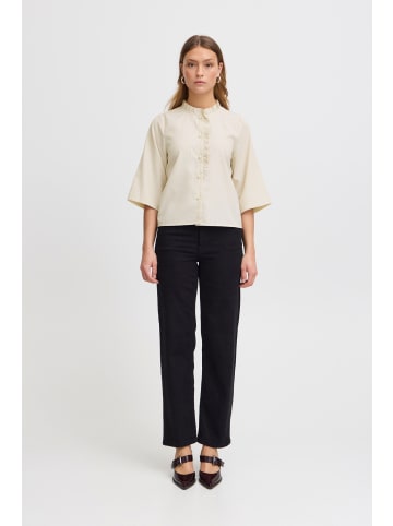 ICHI Kurzarmhemd IXNEDDIE Regular fit in Doeskin