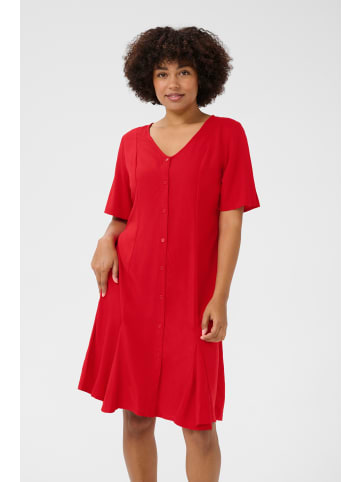 Cream Kleid CRTiah Feminine in High Risk Red
