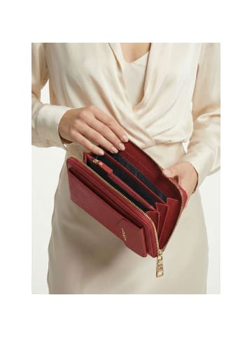 Lazarotti Bologna Leather Zip-Around Geldbörse Handytasche Leder 19 cm in red-2