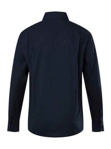 Men Plus Hemd in navy blau