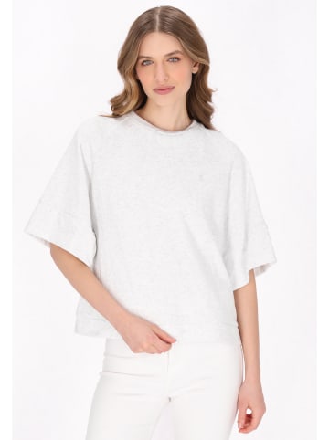 DreiMaster Women Sweatshirt in offwhite melange