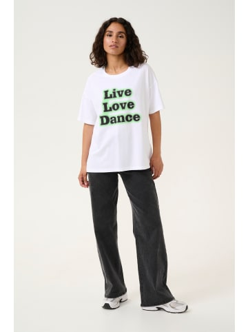Kaffe T-shirt KAellen Loose fit in Optical White