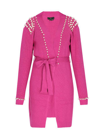 faina Cardigan in Fuchsia